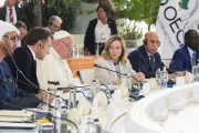 Papa Francisco na Cúpula G7.