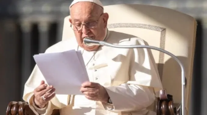 Papa Francisco na audiência geral