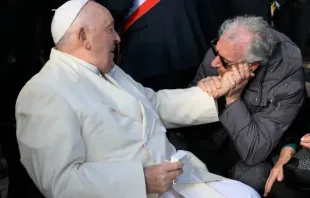 Imagem de arquivo do papa Francisco durante Audiência Geral.