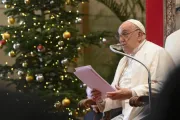 Papa Francisco discursa aos membros da Cúria Romana