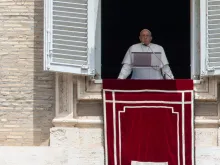Papa Francisco no Ângelus de 29 de junho de 2024, da janela do Palácio Apostólico.