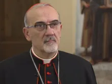 O patriarca latino de Jerusalém, cardeal Pierbattista Pizzaballa OFM.