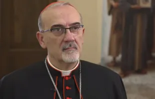 O patriarca latino de Jerusalém, cardeal Pierbattista Pizzaballa OFM.