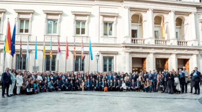 Participantes na VI Cúpula Transatlântica da Political Network for Values em Madri. ?? 