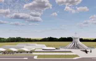 Projeto da revitalização da catedral de Brasília