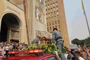 Chegada das relíquias de santa Teresinha ao santuário de Aparecida