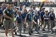 Escoteiros do Rio de Janeiro no dia da Independência do Brasil