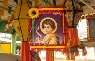 Bandeirinha de são João na festa junina.