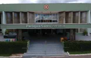 Fachada do santuário santo Antônio, em Brasília