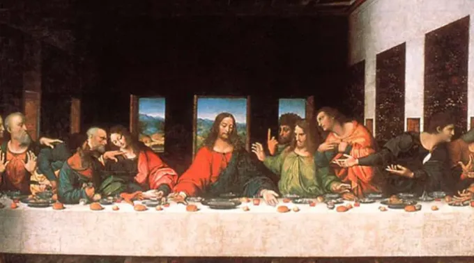 A Última Ceia, pintura de Leonardo Da Vinci