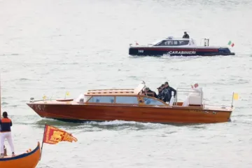 Papa Francisco em visita a Veneza