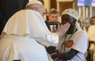 Papa Francisco em Kinshasa, República Democrática do Congo, em 1° de fevereiro de 2023.