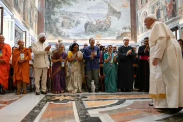 Papa Francisco em audiência com movimento dos focolares