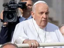 Papa Francisco na audiência geral de 29 de maio de 2024 no Vaticano.