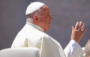 Papa Francisco em audiência geral. Imagem referencial.