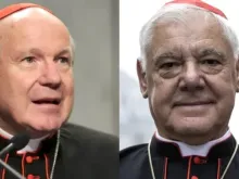 O cardeal Christoph Schönborn e o cardeal Gerhard Ludwig Müller.
