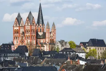 Catedral de Limburg em Hesse, Alemanha