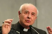 O prefeito da Pontifícia Academia para a Vida, dom Vicenzo Paglia