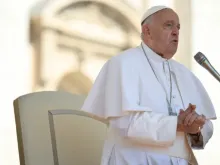 Papa Francisco em audiência geral no Vaticano em 26 de junho de 2024.