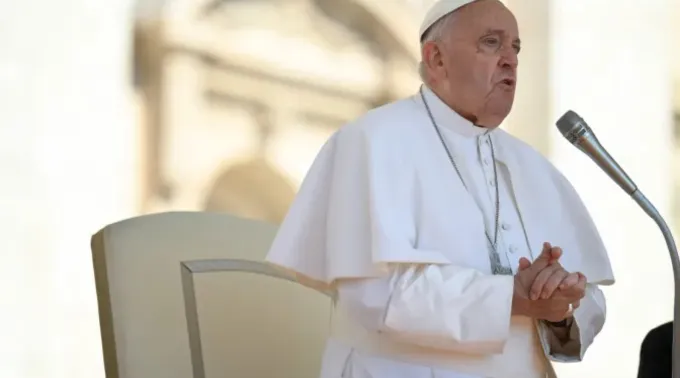 Papa Francisco em audiência geral no Vaticano em 26 de junho de 2024 ?? 