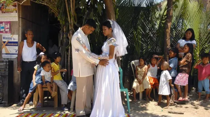 Recém-casados ​​filipinos ?? 