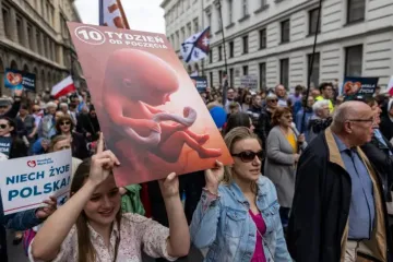 Marcha pela Vida em Varsóvia