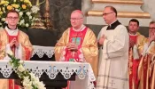 Nunca percamos a “esperança em Deus”, diz cardeal Parolin em santuário mariano na Ucrânia