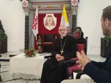 O patriarca latino de Jerusalém, cardeal Pierbattista Pizzaballa, em entrevista á fundação pontifícia Ajuda à Igreja que Sofre (ACN).
