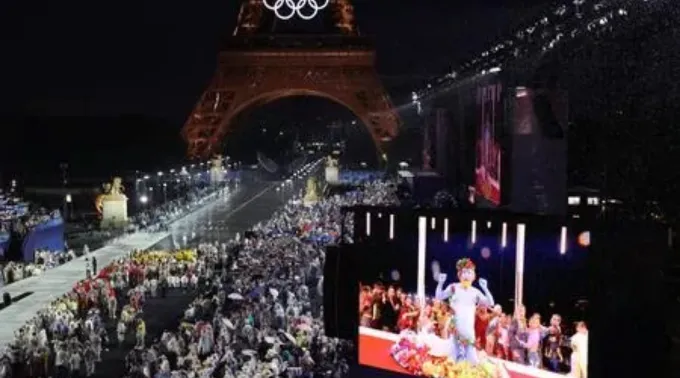 Abertura das Olimpíadas Paris 2024 ?? 