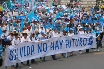 Marcha por políticas públicas a favor da vida no México