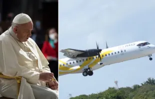 Papa Francisco reza o rosário na Capela Gregoriana na basílica de São Pedro/ O avião envolvido no acidente aéreo ocorrido na sexta-feira (9) em Vinhedo (SP) , fotografado em novembro do ano passado.