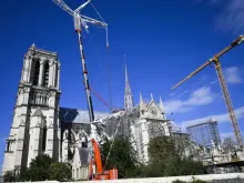 O sino que os vencedores das provas de atletismo tocavam no Stade de France durante a Olimpíada de Paris vai para Notre Dame, a catedral da cidade, que será reaberta em dezembro.