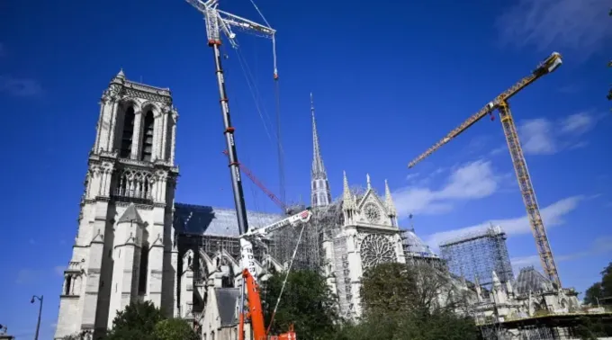 Catedral de Notre Dame em reconstrução ?? 