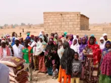 Refugiados em Burkina Faso.