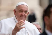 Papa Francisco em audiência geral na praça de São Pedro, no Vaticano, em 26 de outubro de 2023.