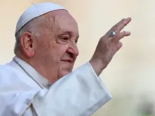 Papa Francisco na audiência geral de hoje (18).