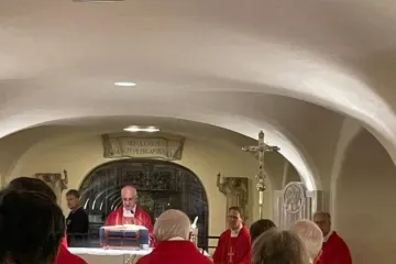 Cardenal Fisichella celebra missa no encontro dos Círculos de Discípulos de Bento XVI