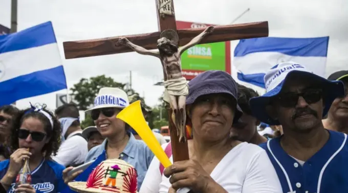 Marcha de protesto em Masaya ?? 