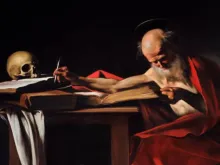 São Jerônimo Escrevendo, de Caravaggio (1605-06).