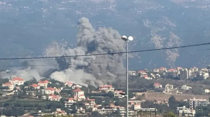 Ataque aéreo israelense em Sujud ?? 