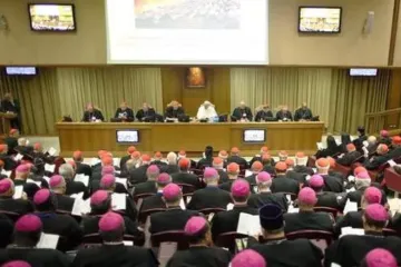 Papa Francisco na sessão de abertura do Sínodo da Família