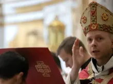 O bispo de Trondheim, Noruega, dom Erik Varden, presidente da Conferência Episcopal Nórdica.