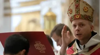 O bispo de Trondheim, Noruega, dom Erik Varden, presidente da Conferência Episcopal Nórdica.