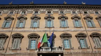 Palazzo Madama, sede do Senado da República Italiana em Roma.