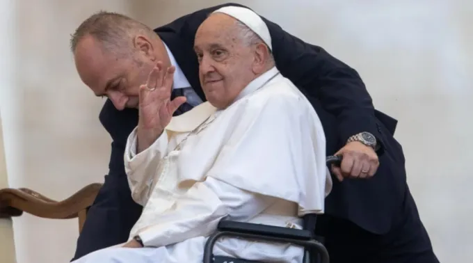 Papa Francisco hoje no Vaticano ?? 