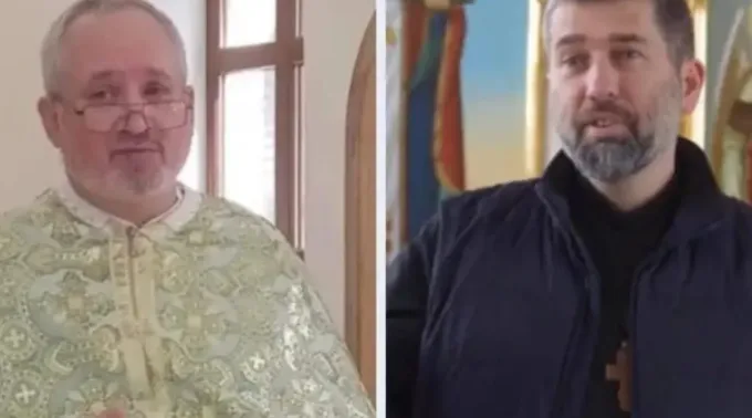 Padre Ivan Levystky e padre Bohdan Geleta ?? 