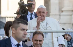 Papa Francisco hoje (30) no Vaticano.