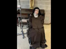 Teresa Agnes Gerlach, madre superiora do mosteiro da Santíssima Trindade em Arlington, Texas, EUA.