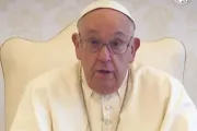 Papa Francisco no vídeo de intenções de oração de outubro de 2024.