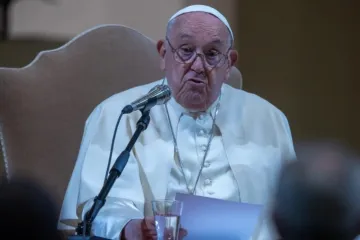 Papa Francisco na Pontifícia Universidade Gregoriana em Roma